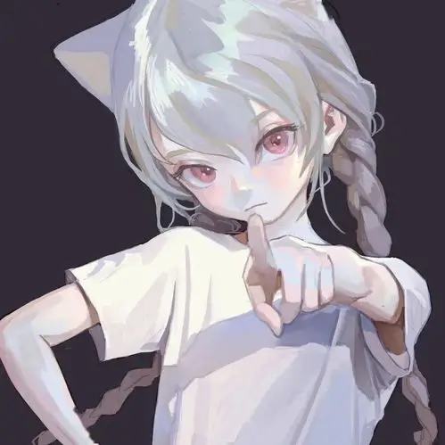 霓虹夜猫头像